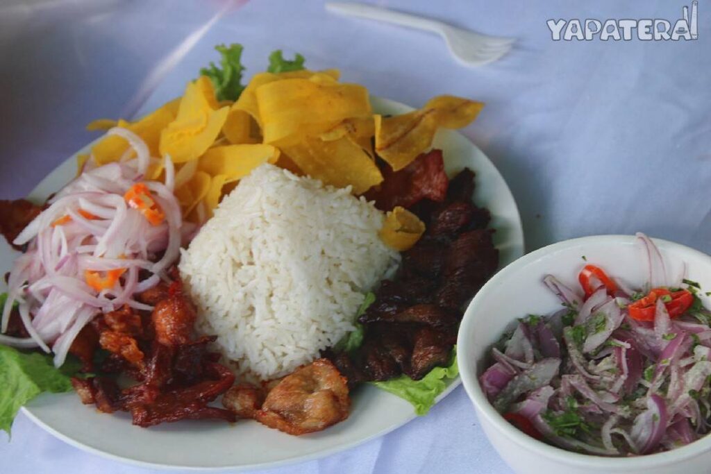 CH1 Chancho frito y ceviche de caballa