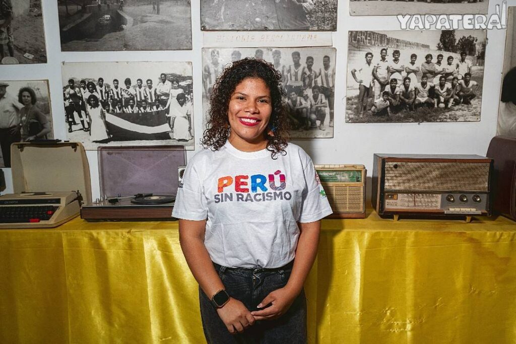 RE12 Iranea Moncada lider de asociación cultural Negros Cimarrones